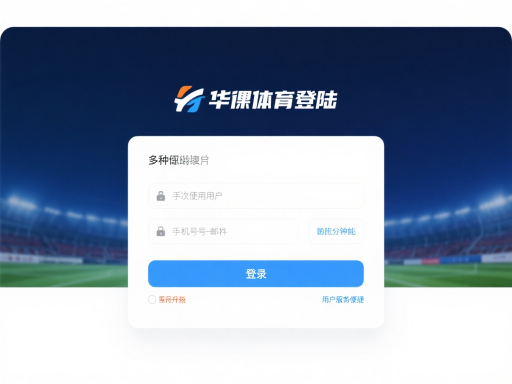 华体会体育登陆 (华体会体育登陆平台,畅享极致体育竞技体验) 以华体会体育登陆为例,其登录界面设计简洁明了,即使